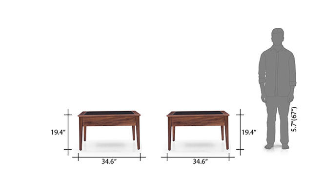 Sata Display Coffee Table(Teak)